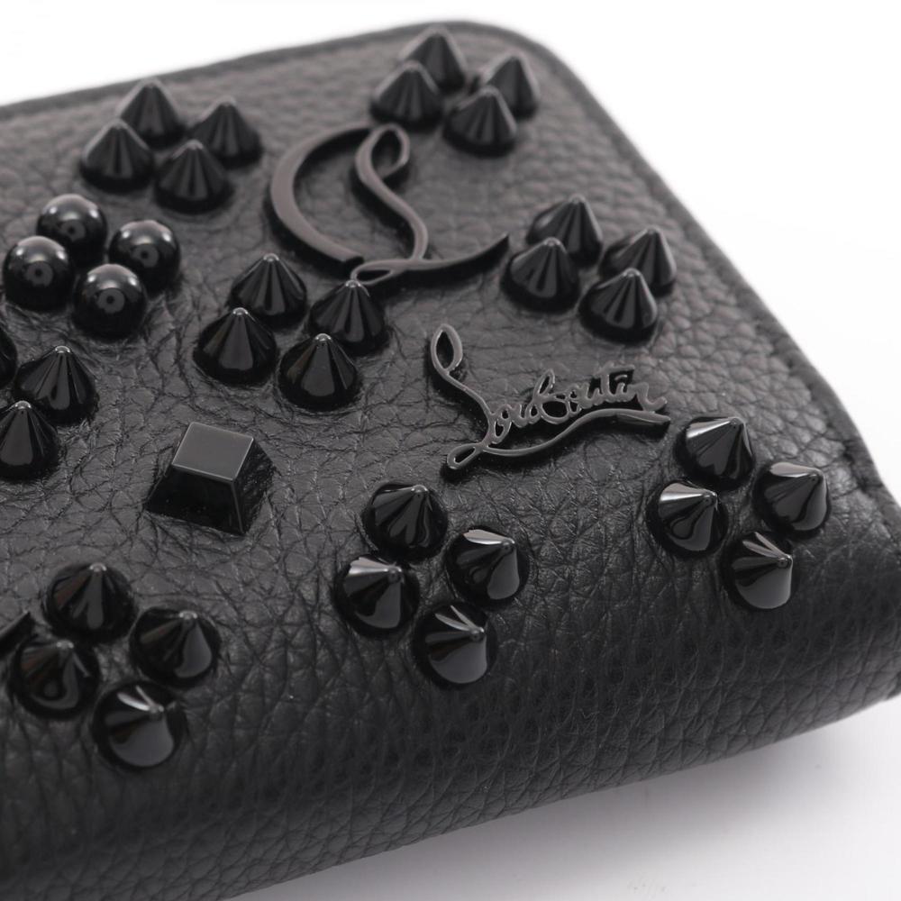Christian Louboutin PANETTONE wallet/coin case, leather, women's, black, 3175223 - Picture 6 of 6